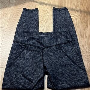 Patagonia Women’s Centered Leggings Block Drop Forge Gray Leggings size S